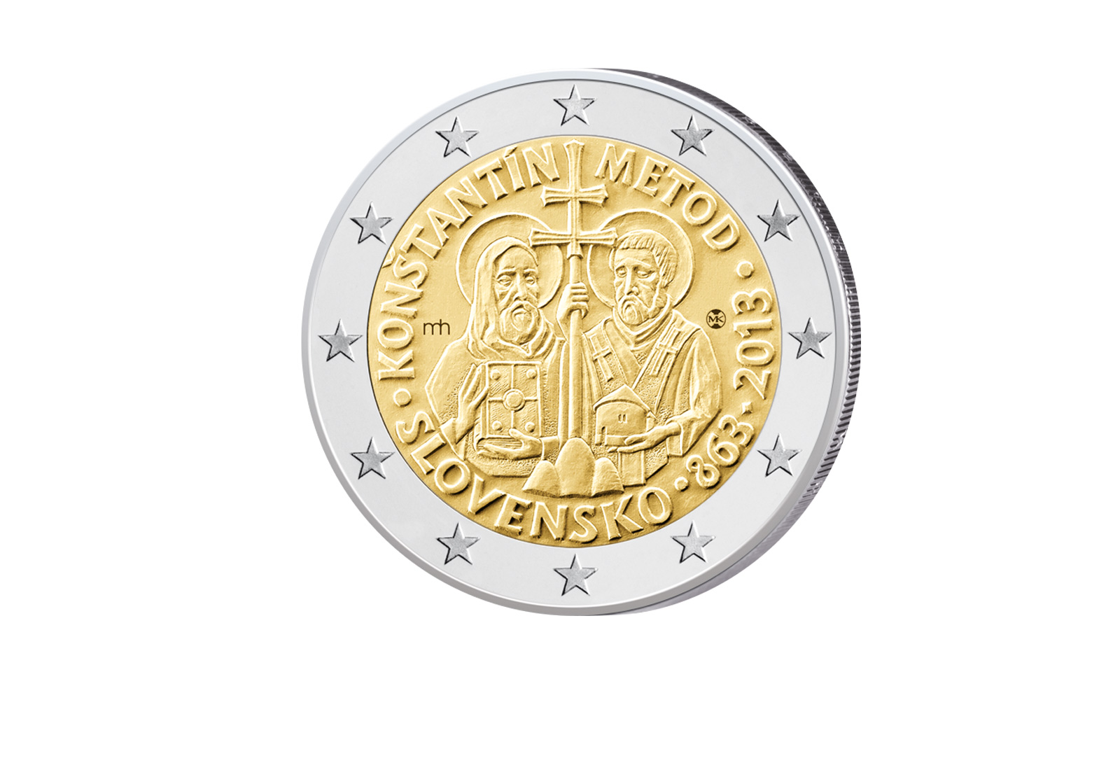 2 Euro 2013 Slowakei Kyrill und Method bfr