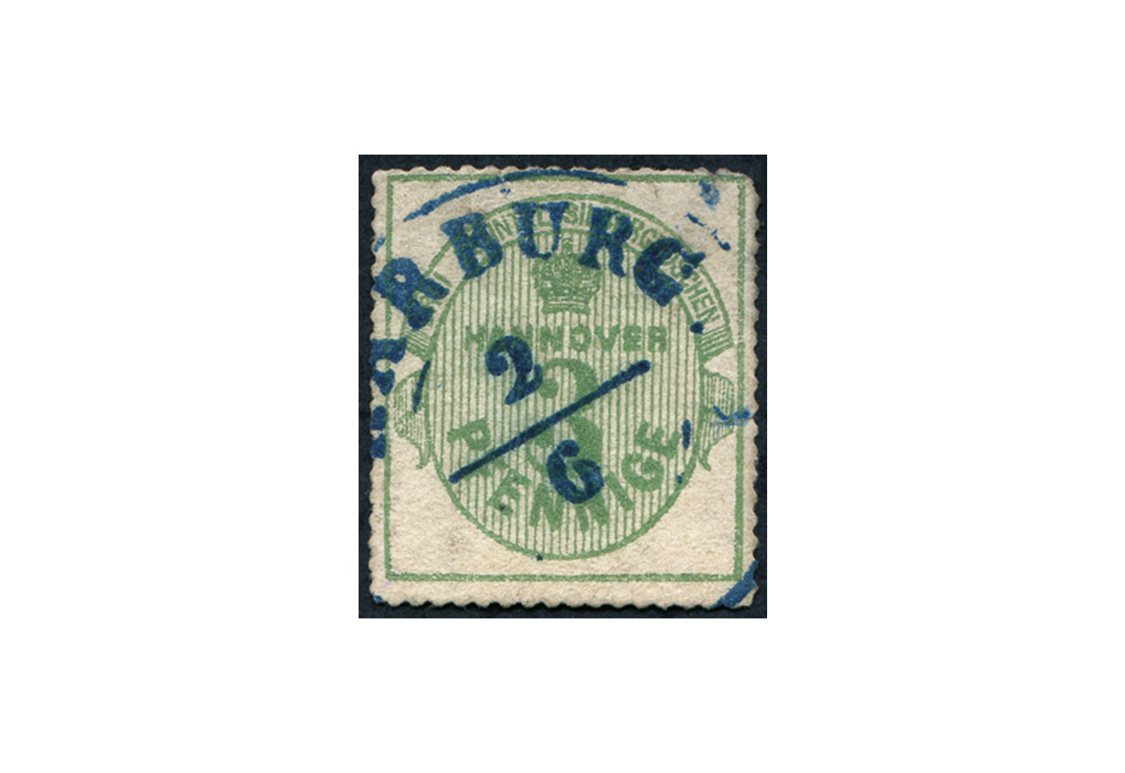 Briefmarke Altdeutschland Hannover Freimarke 1864 Michel-Nr. 21 gestempelt