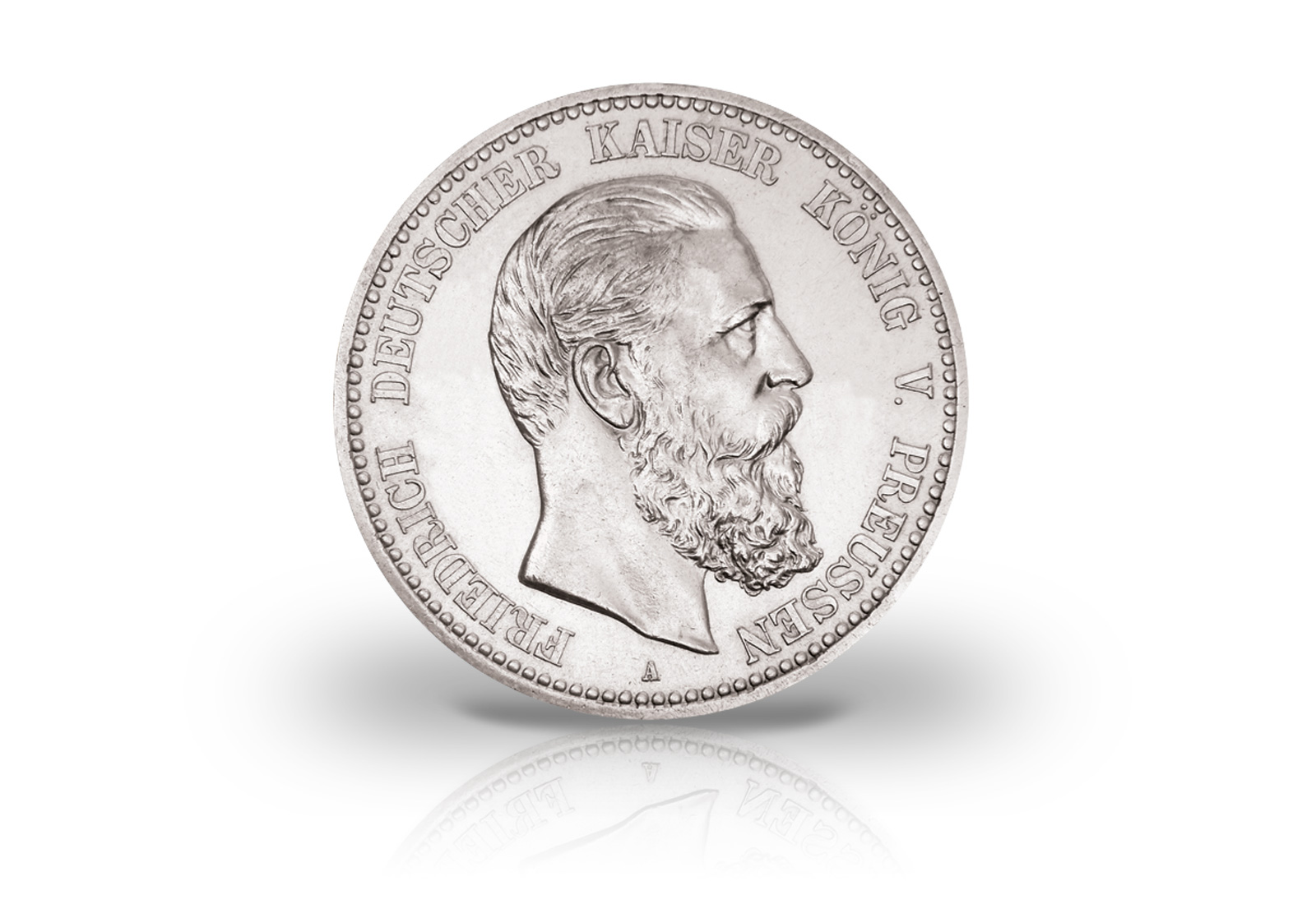 5 Mark 1888 Deutsches Kaiserreich Preußen Kaiser Friedrich III. Jaeger-Nr. 99