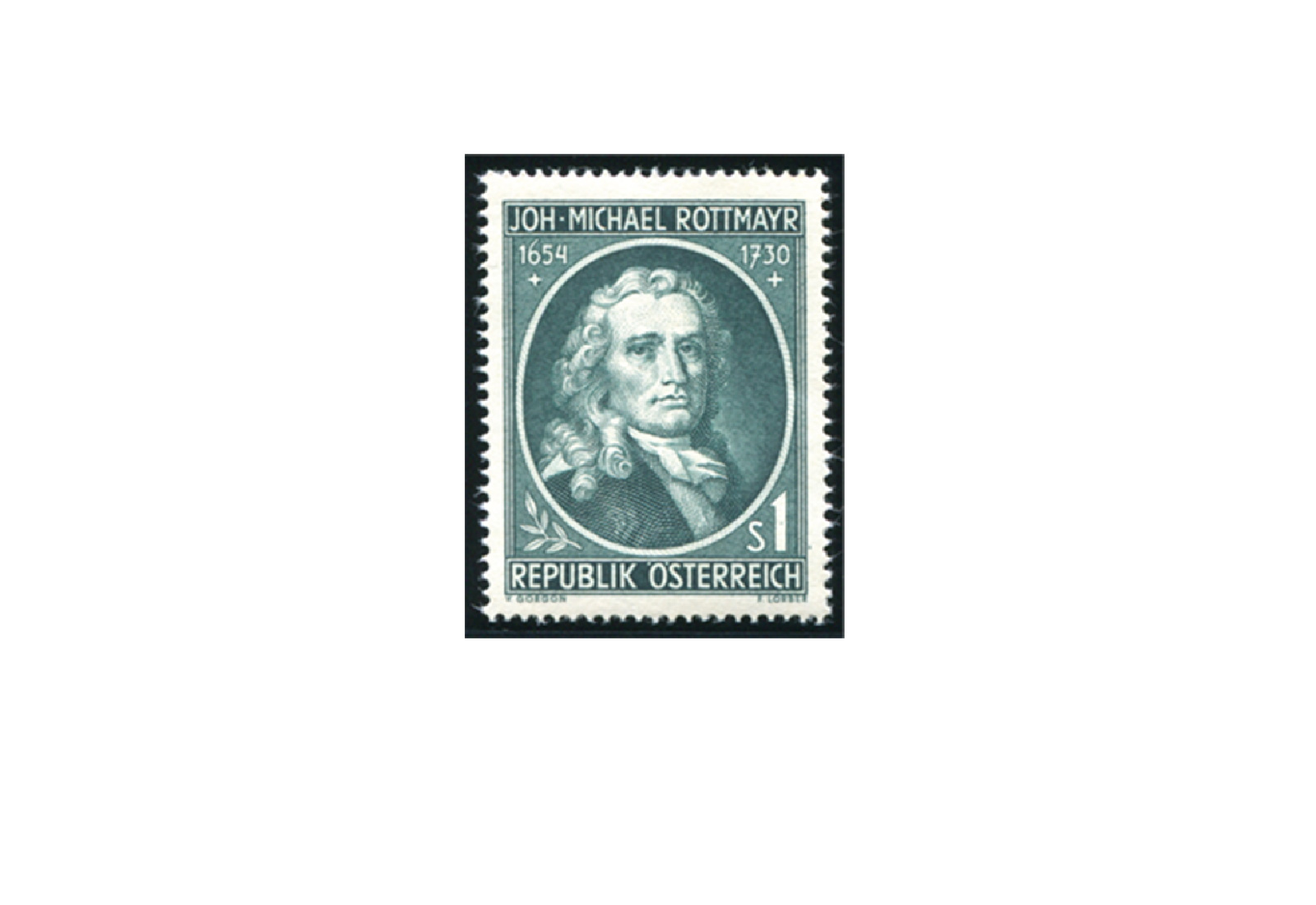 Österreich J. M. Rottmayr Mi.Nr. 1007 **