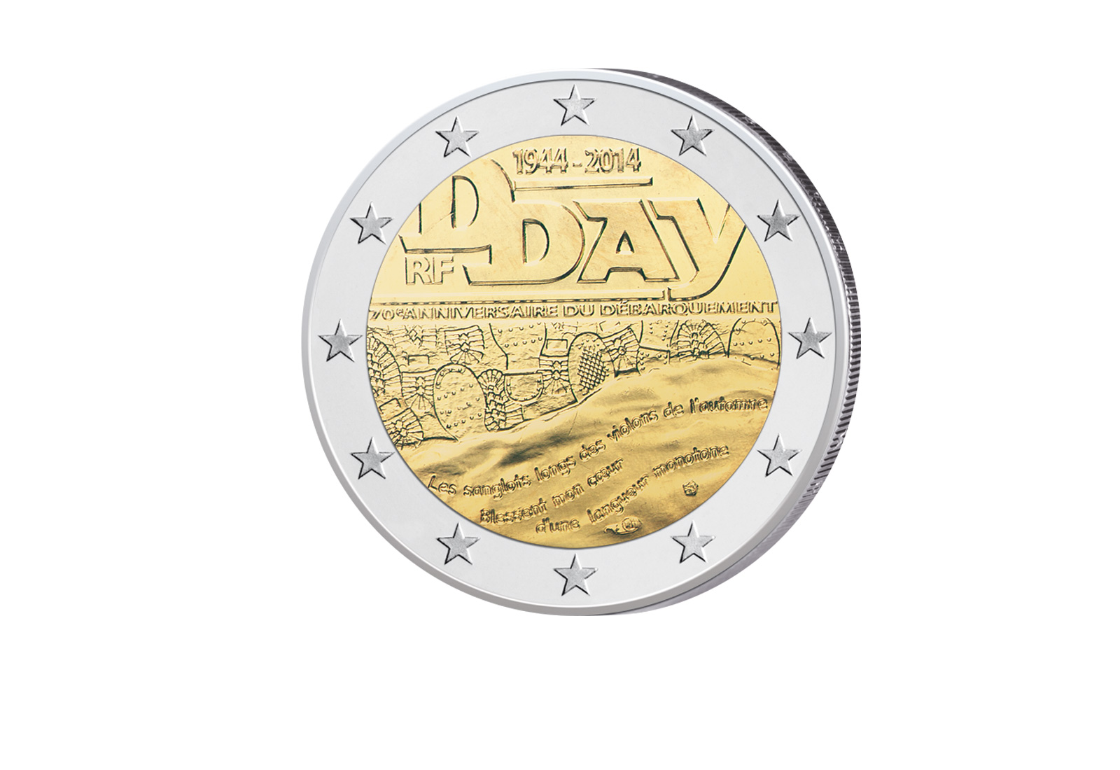 2 Euro 2014 Frankreich D-Day