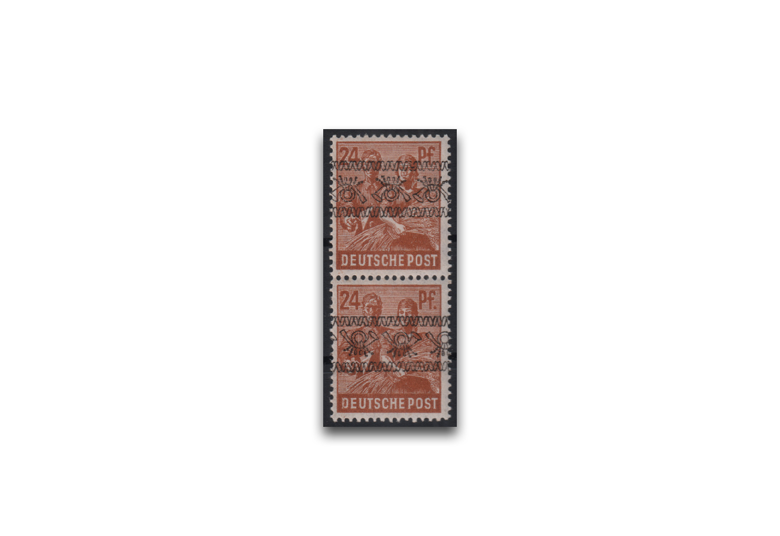 Briefmarken Bizone Michel-Nr. 44 I NK b postfrisch geprüft