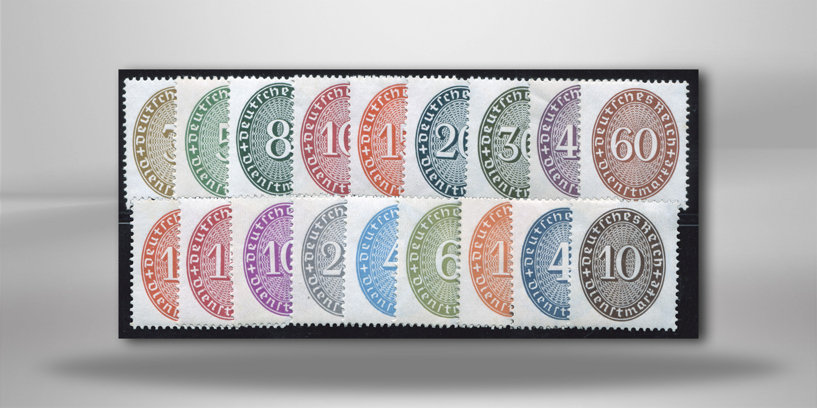 Deutsches Reich Mi.Nr. D 114/131 postfrisch