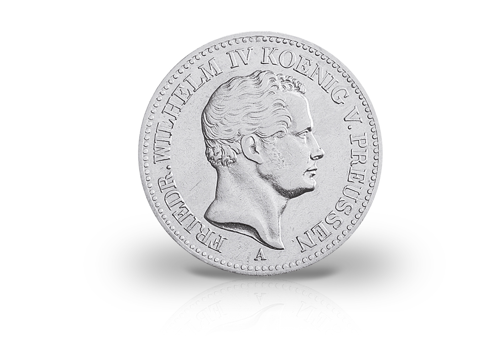 Ausbeutetaler 1841 Preußen König Friedrich Wilhelm IV. Thun 255, AKS 73