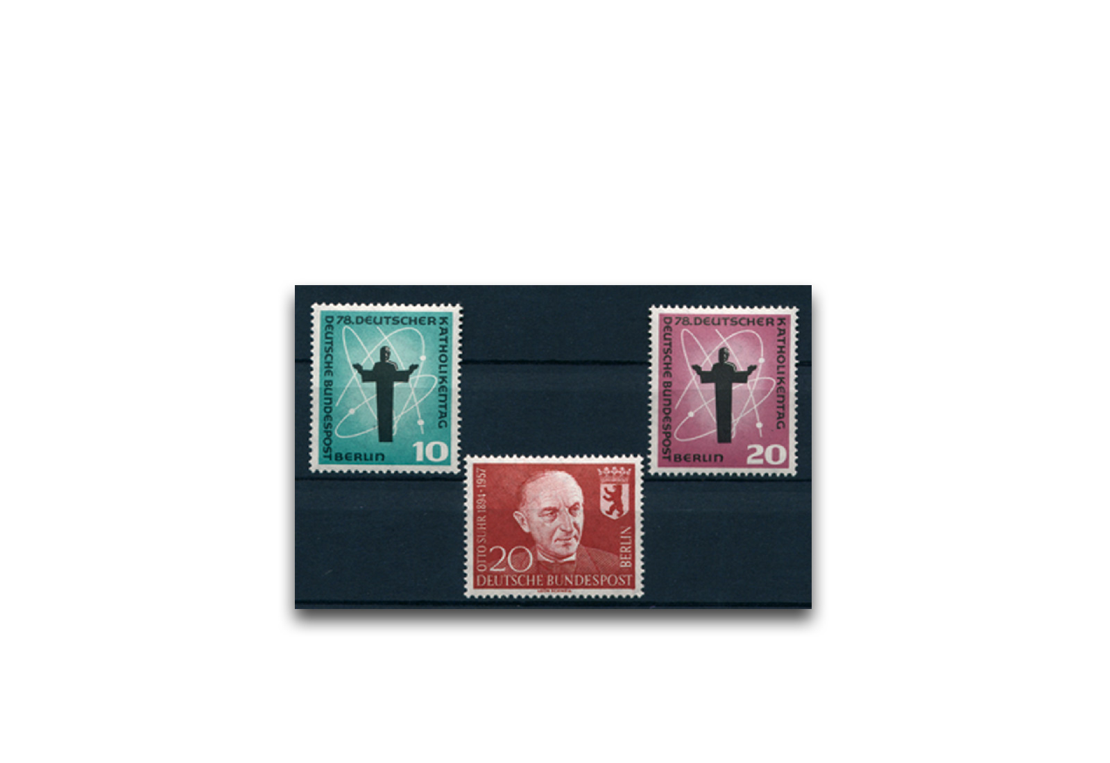 Berlin Jahrgang 1958 Mi.Nr. 179-181 postfrisch