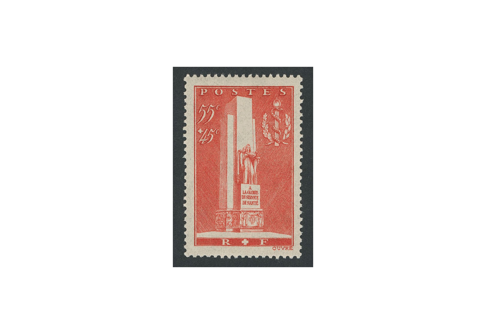 Briefmarke Frankreich Sanitätsdienst 1938 Michel-Nr. 426 postfrisch