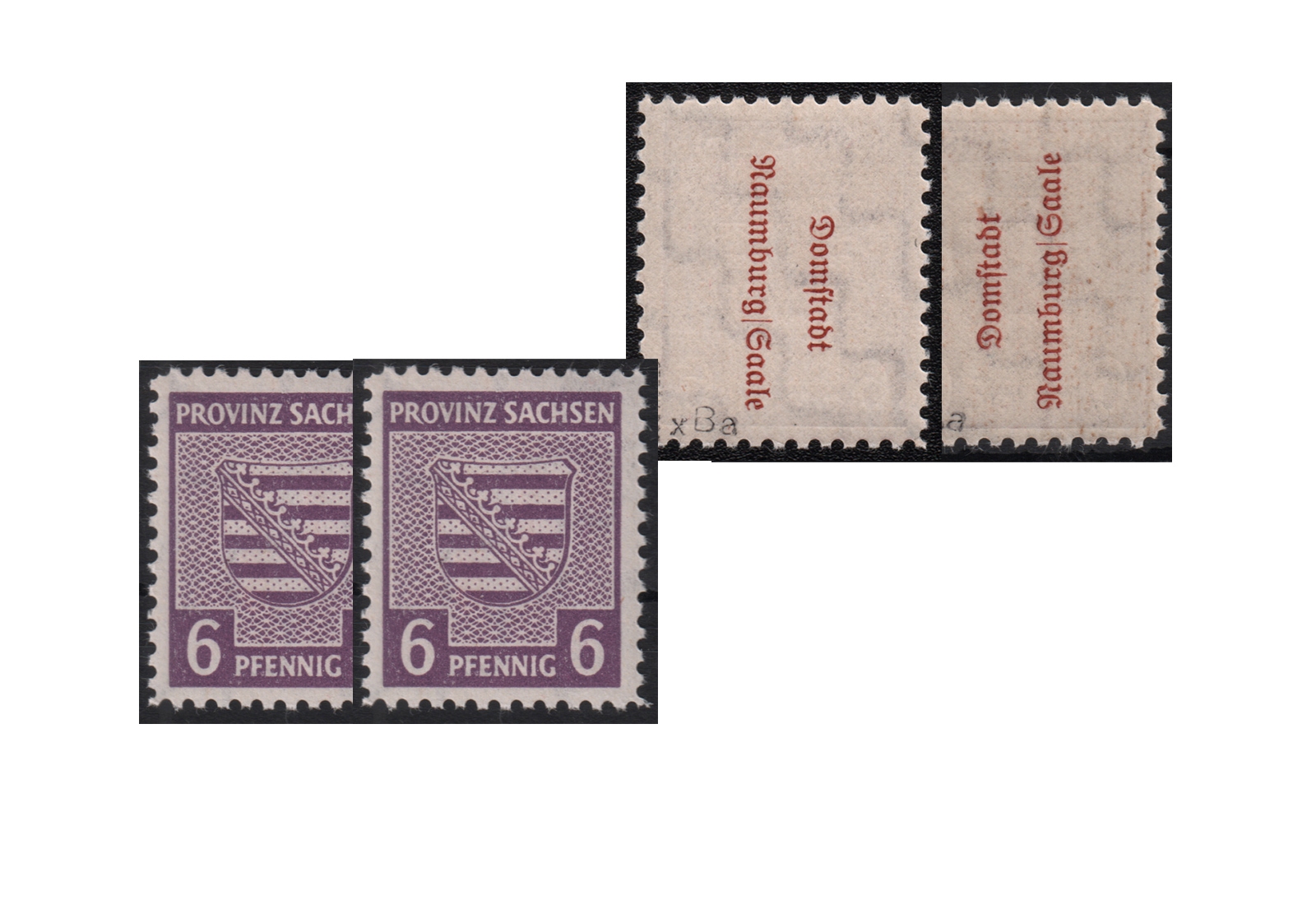 SBZ Mi.Nr. 69 XB a I/aI (K) postfrisch Naumburg 1945