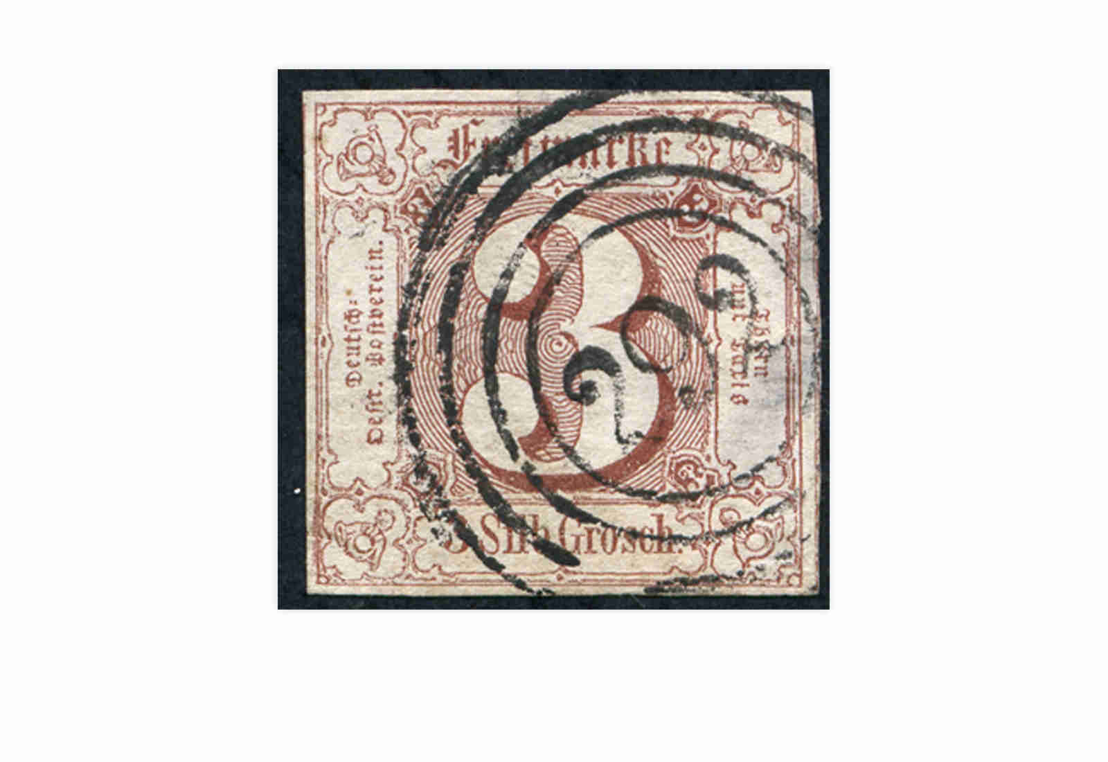 Briefmarke Altdeutschland Thurn und Taxis Freimarke 1859-1861 Michel-Nr. 17 gestempelt
