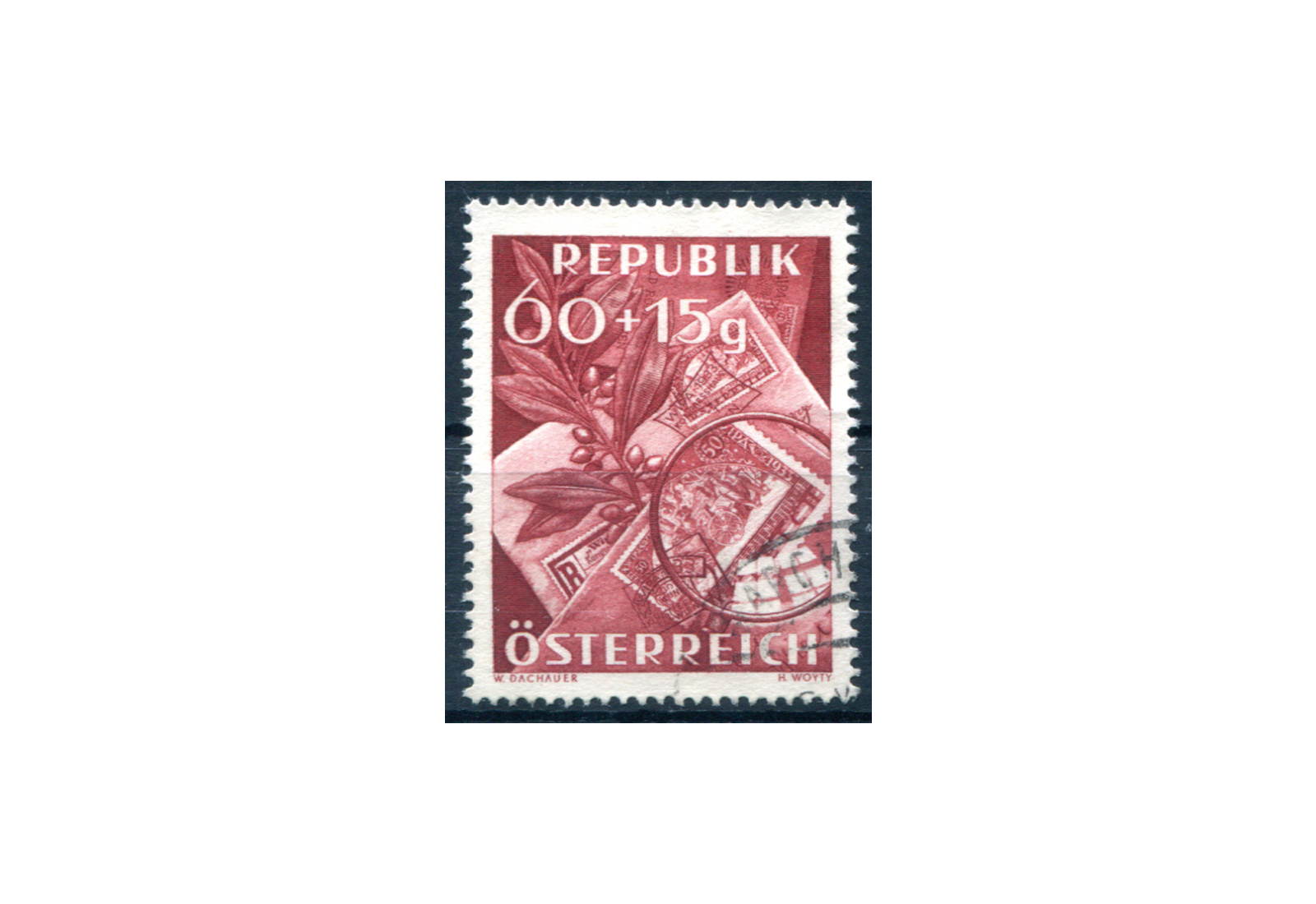 Österreich Einzelausgabe 1949 Tag der Briefmarke Michel Nr. 946 postfrisch