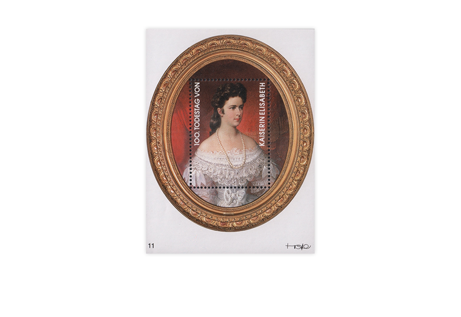 Briefmarke Österreich Kosel-Block 100. Todestag von Sissi 1998