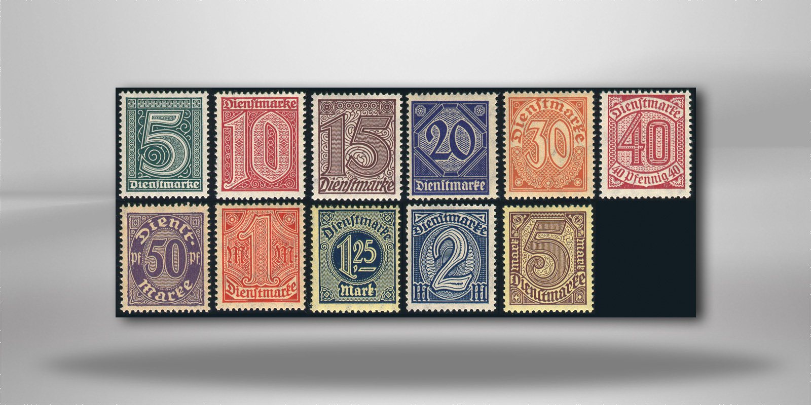 Deutsches Reich Mi. Nr. D 23/33 postfrisch