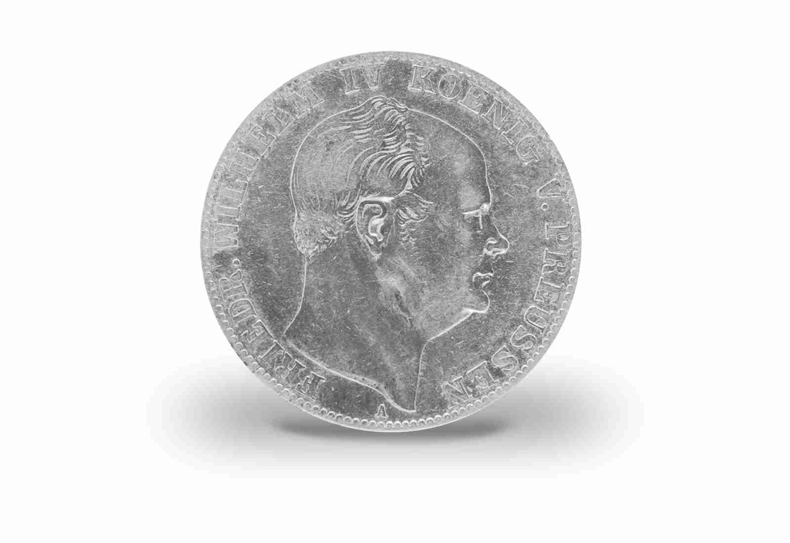 Vereinstaler 1857-1861 Preußen König Friedrich Wilhelm IV. AKS 78 Thun 262