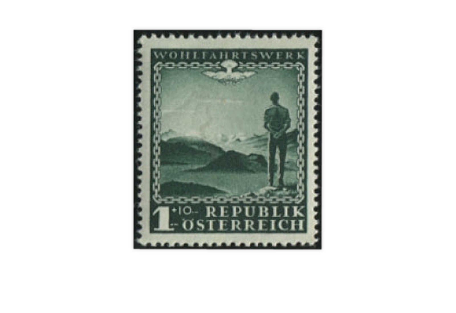 Briefmarke Wohlfahrtswerk Österreich 1945 Michel-Nr. 720 postfrisch