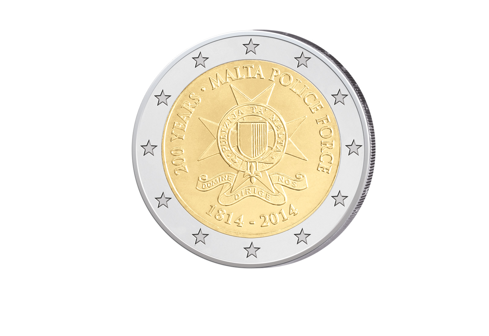 2 Euro 2014 Malta 200 Jahre Malta Police Force