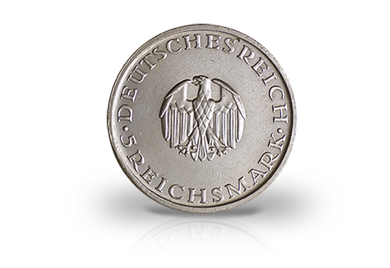 5 Reichsmark Silbermünze 1929 Weimarer Republik Gotthold Ephraim Lessing Jaeger-Nr. 336