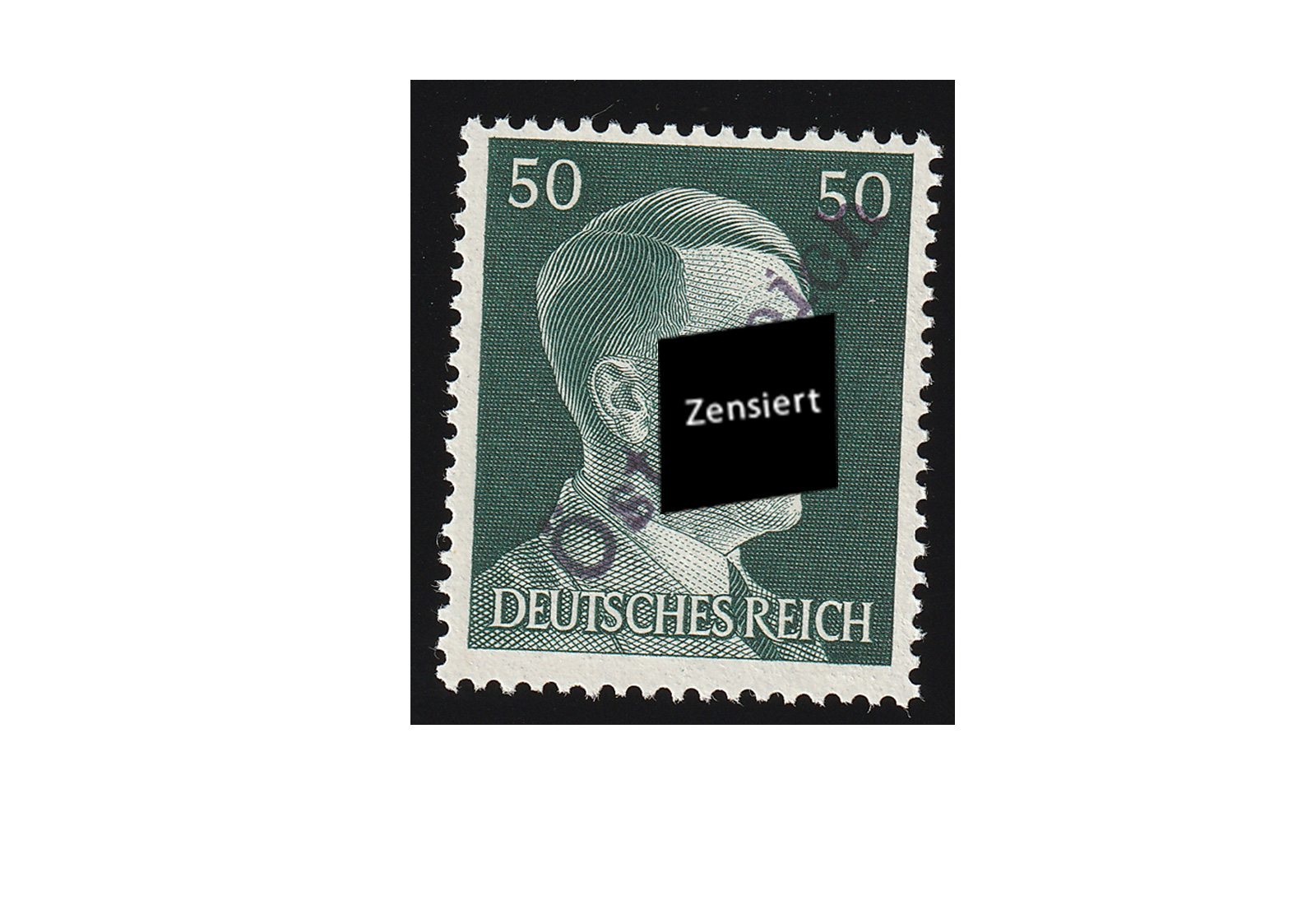 Briefmarken Österreich Lokalausgabe Gmünd 50 Pfennig Type II B ** mit FB