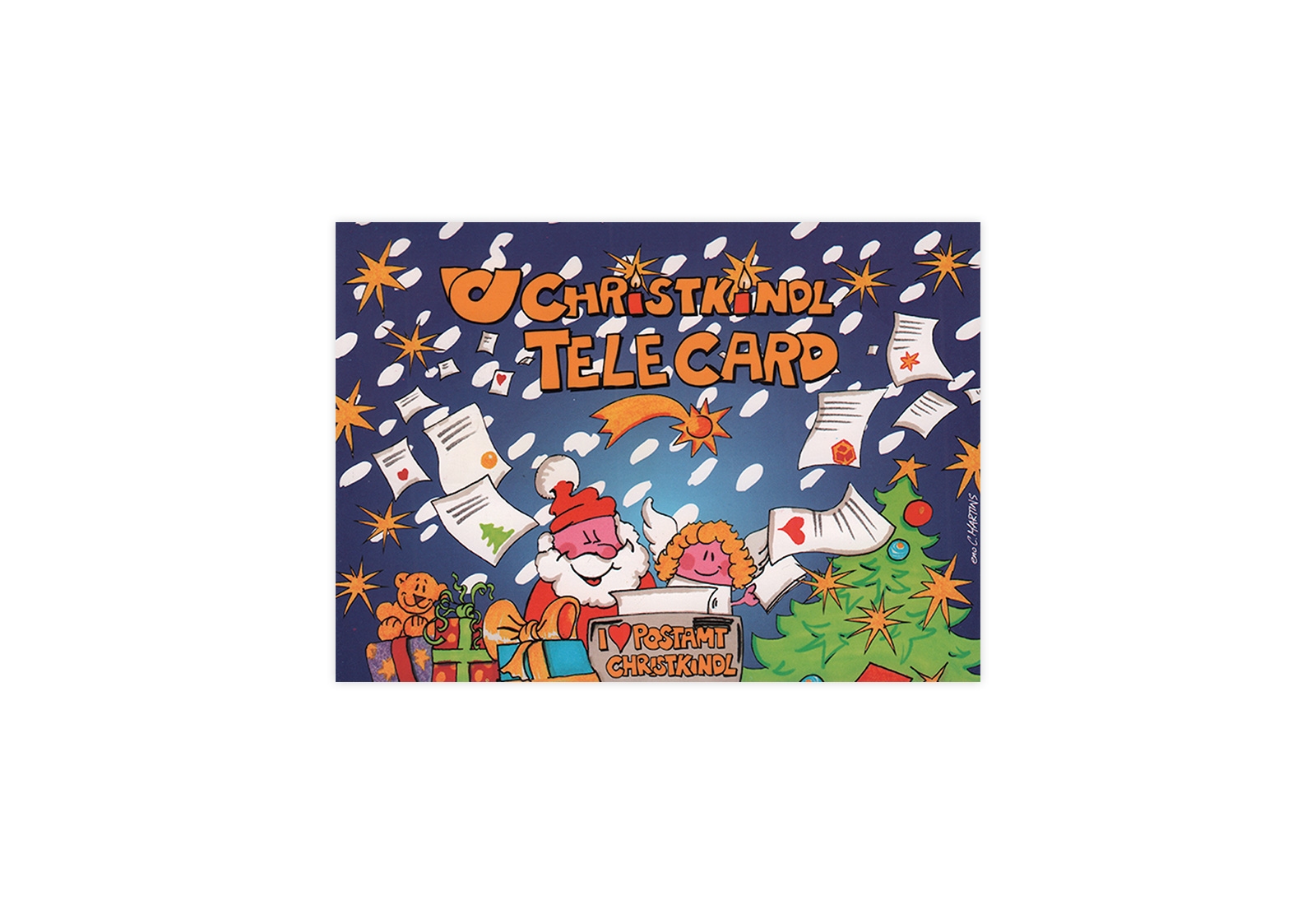 Österreich Christkindl Telecard 1994/95