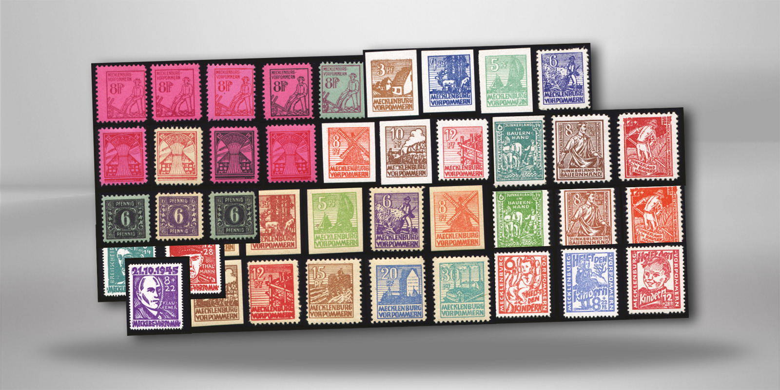 SBZ komplett Mi.Nr. 8-40 **