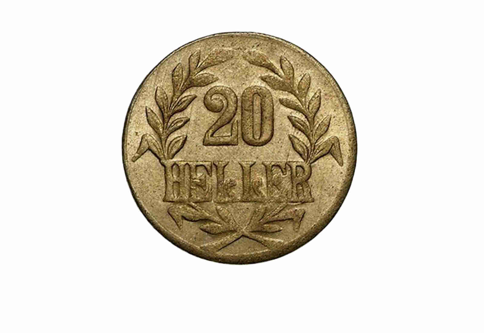 20 Heller 1916 Deutsch - Ostafrika Jaeger-Nr. 726 b