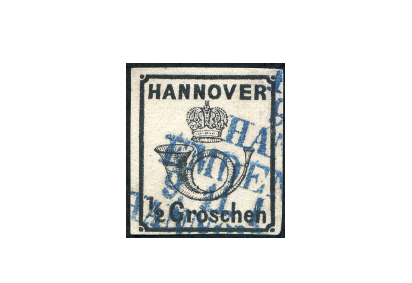 Briefmarke Altdeutschland Hannover Freimarke 1860 Michel-Nr. 17 gestempelt