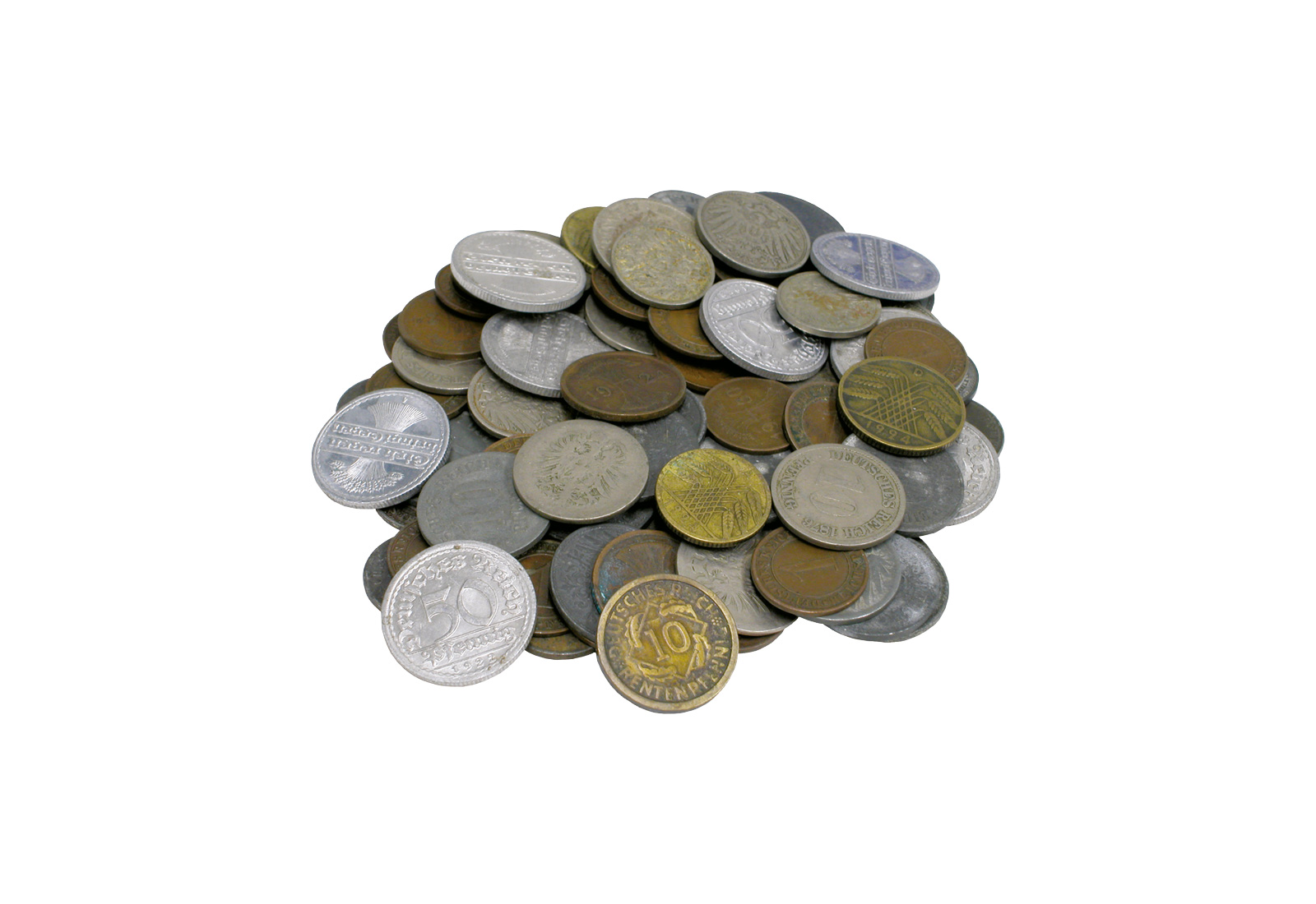 Kleinmünzen Set 100g Kaiserreich