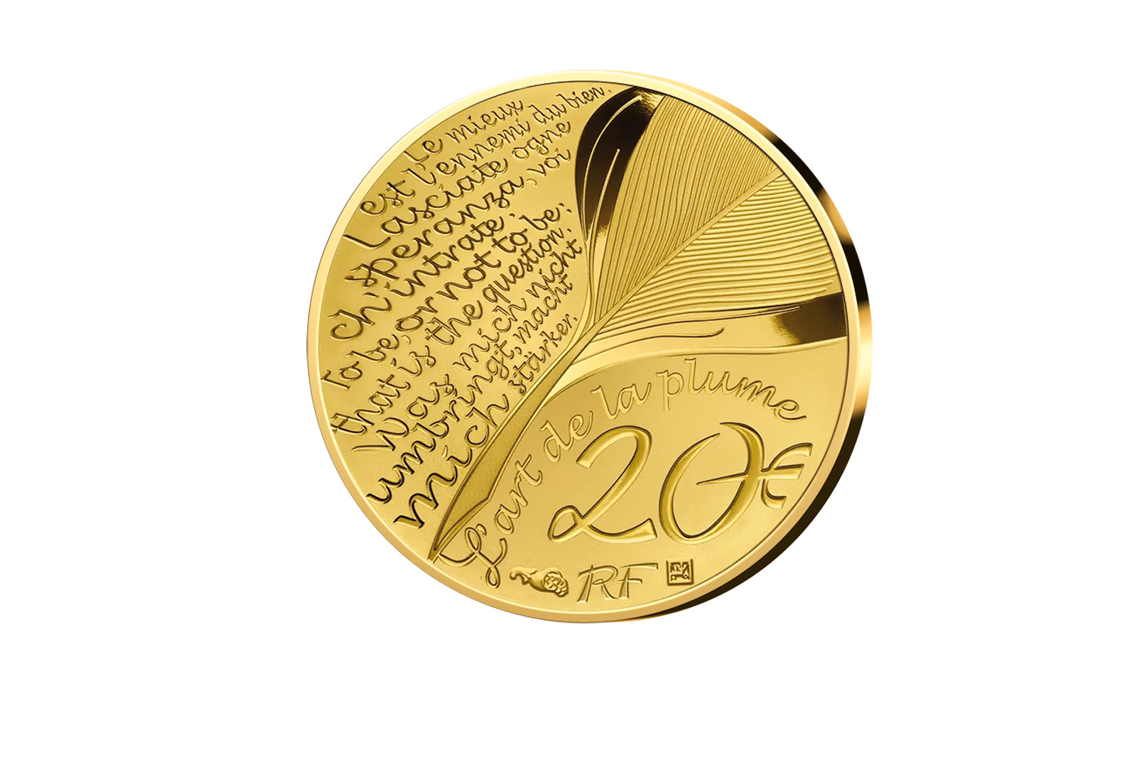 20 Euro 2025 Goldmünze Frankreich Außergewöhnliche Reisen Jules Verne PP