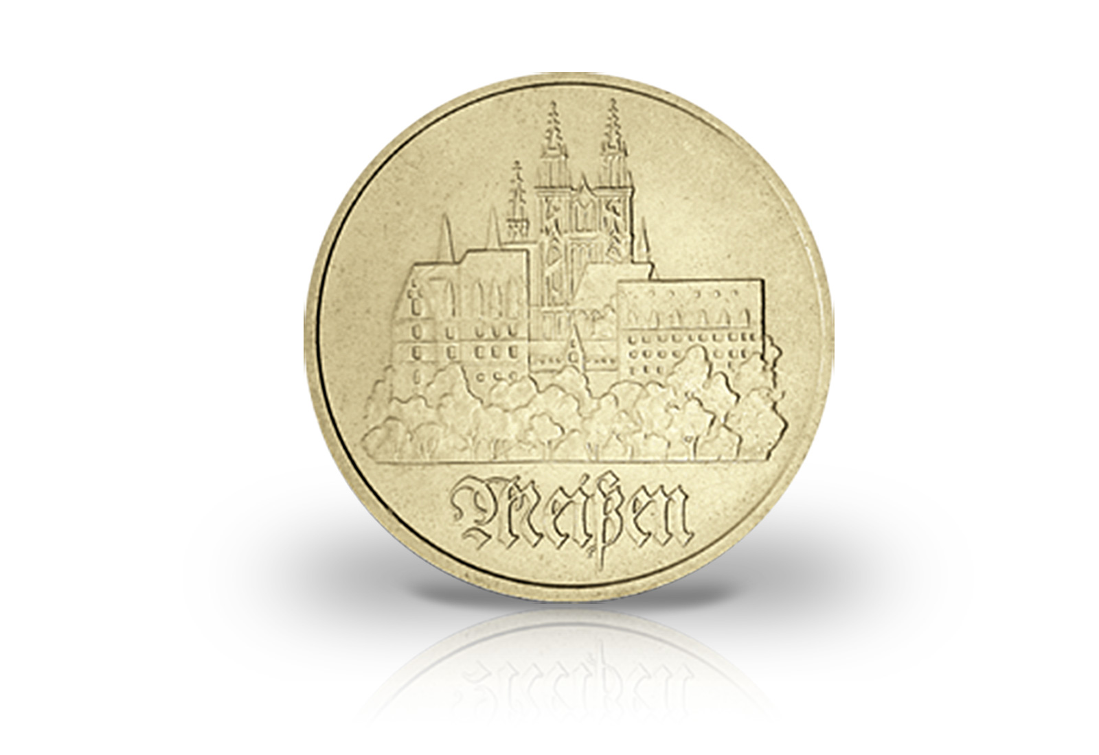 5 Mark Gedenkmünze 1972 DDR Meißen Jaeger-Nr. 1543