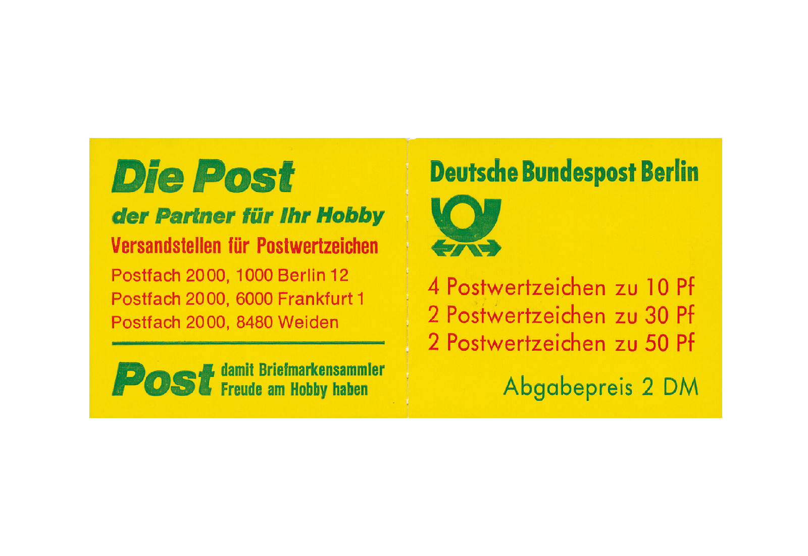 Berlin MH 11 1980 Burgen und Schlösser postfrisch