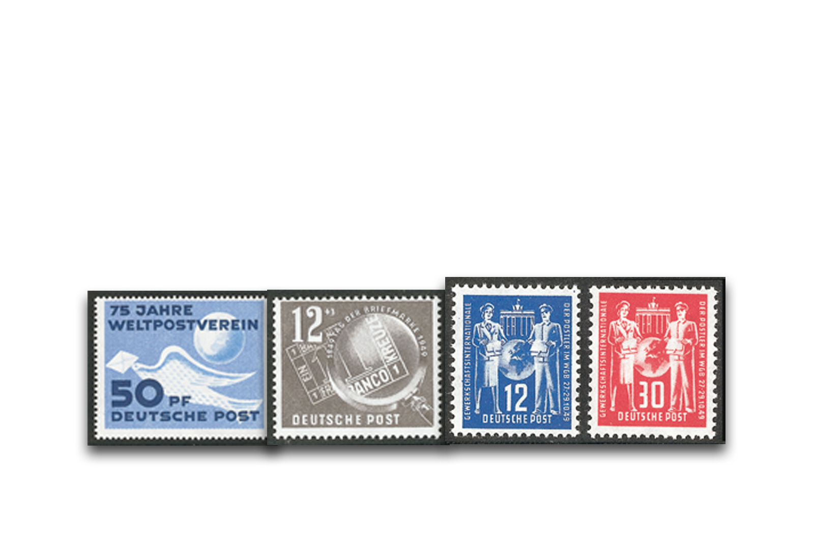 DDR Jahrgang 1949 Mi.Nr. 242-245 **