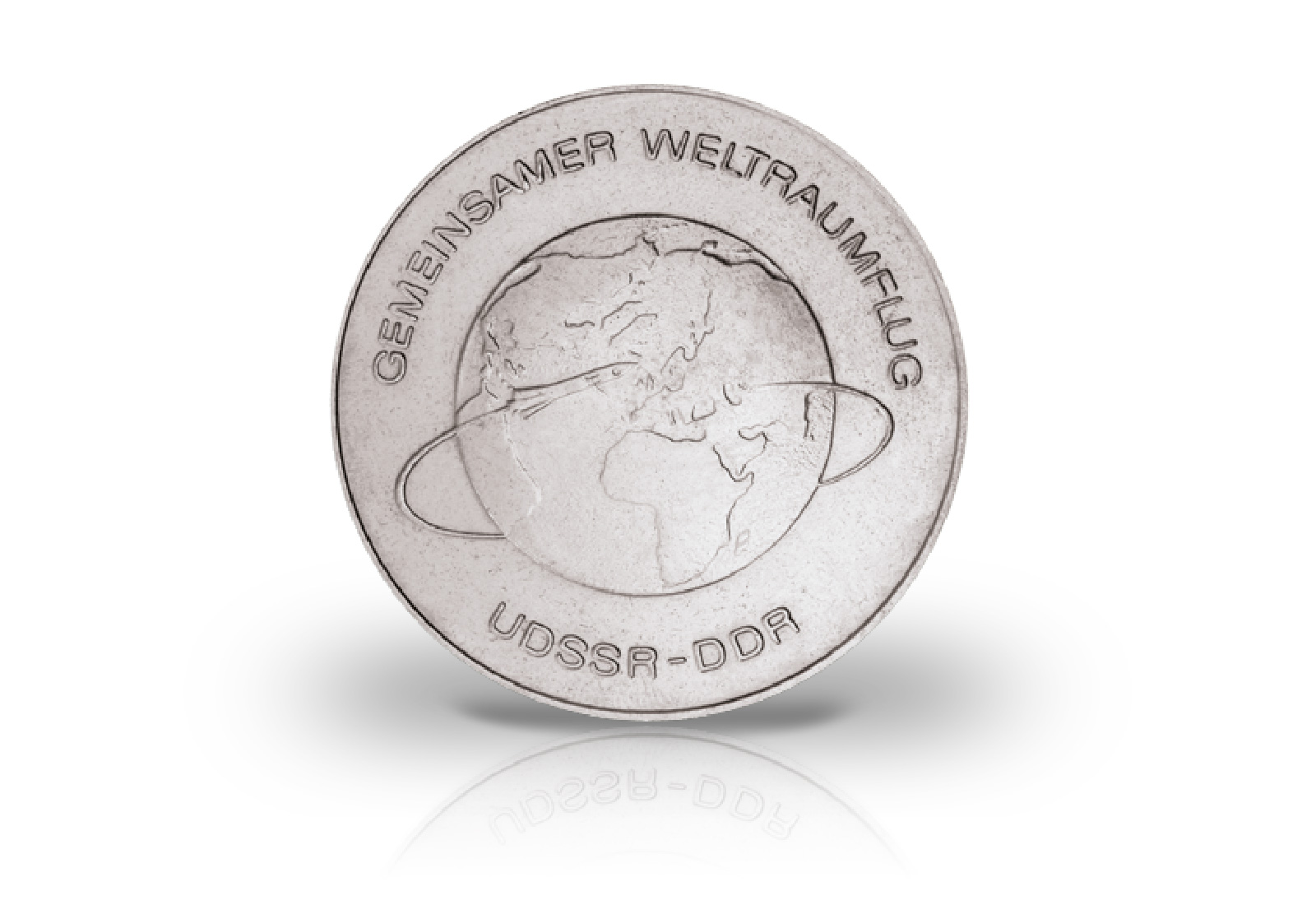 10 Mark Gedenkmünze 1978 DDR Weltraumflug UdSSR-DDR Jaeger-Nr. 1568