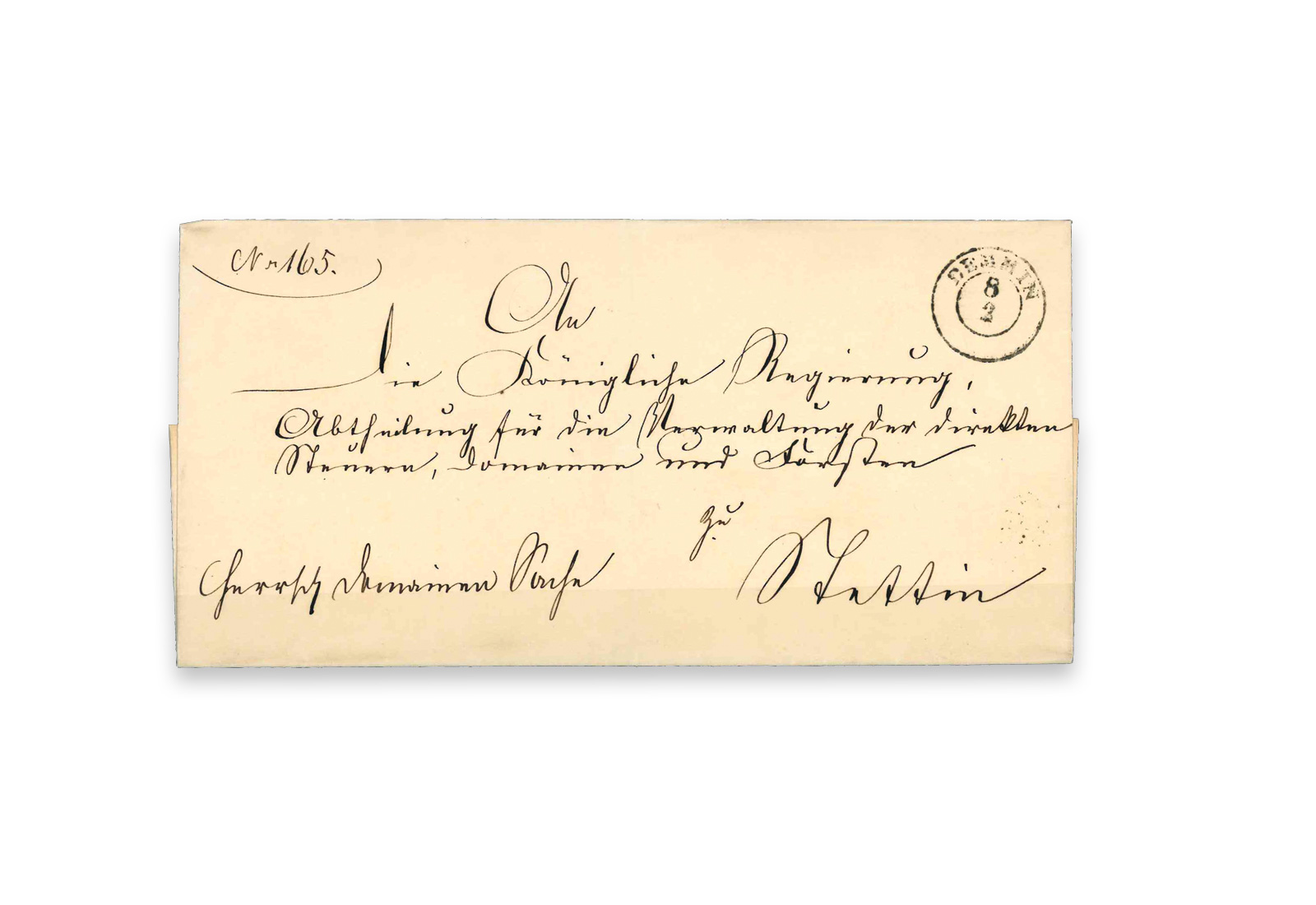 Original Vorphila Beleg aus ca. 1750-1850