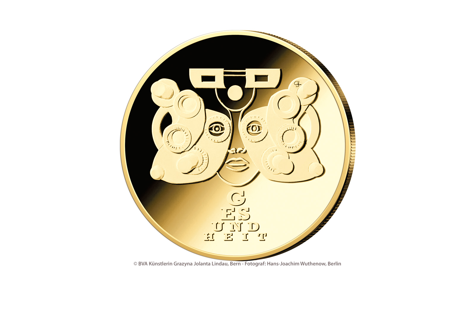 50 Euro Deutschland 2025 Gold Gesundheit Prägestätte unserer Wahl