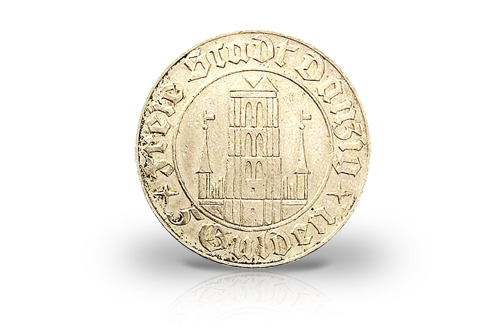 5 Gulden 1932 Danzig Marienkirche Jaeger D17