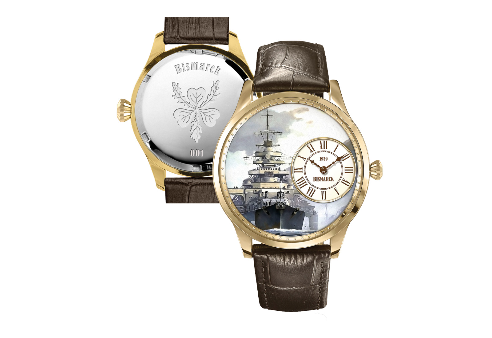 Herren Armbanduhr - Die Bismark