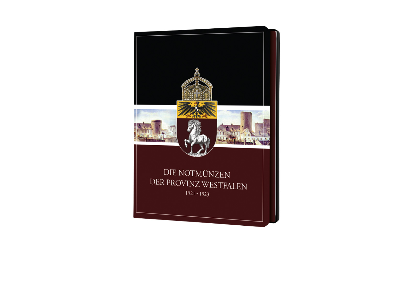 Album "Notgeld der Provinz Westfalen" für 25 Ausgaben