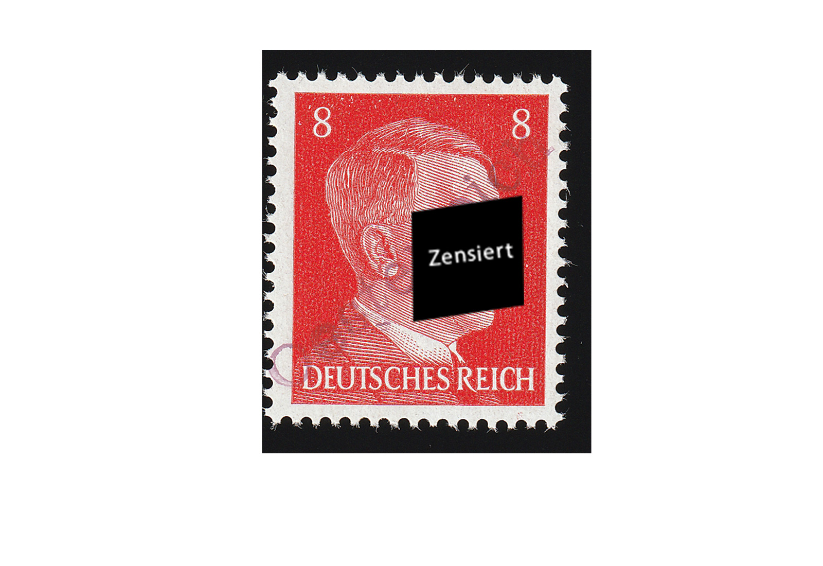 Briefmarke Österreich Lokalausgabe Gmünd 8 Pfennig Type II B ** mit FB