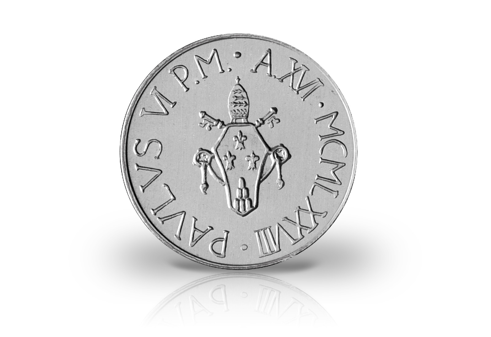 10 Lire 1978 Vatikan Papst Paul VI. Betender Junge