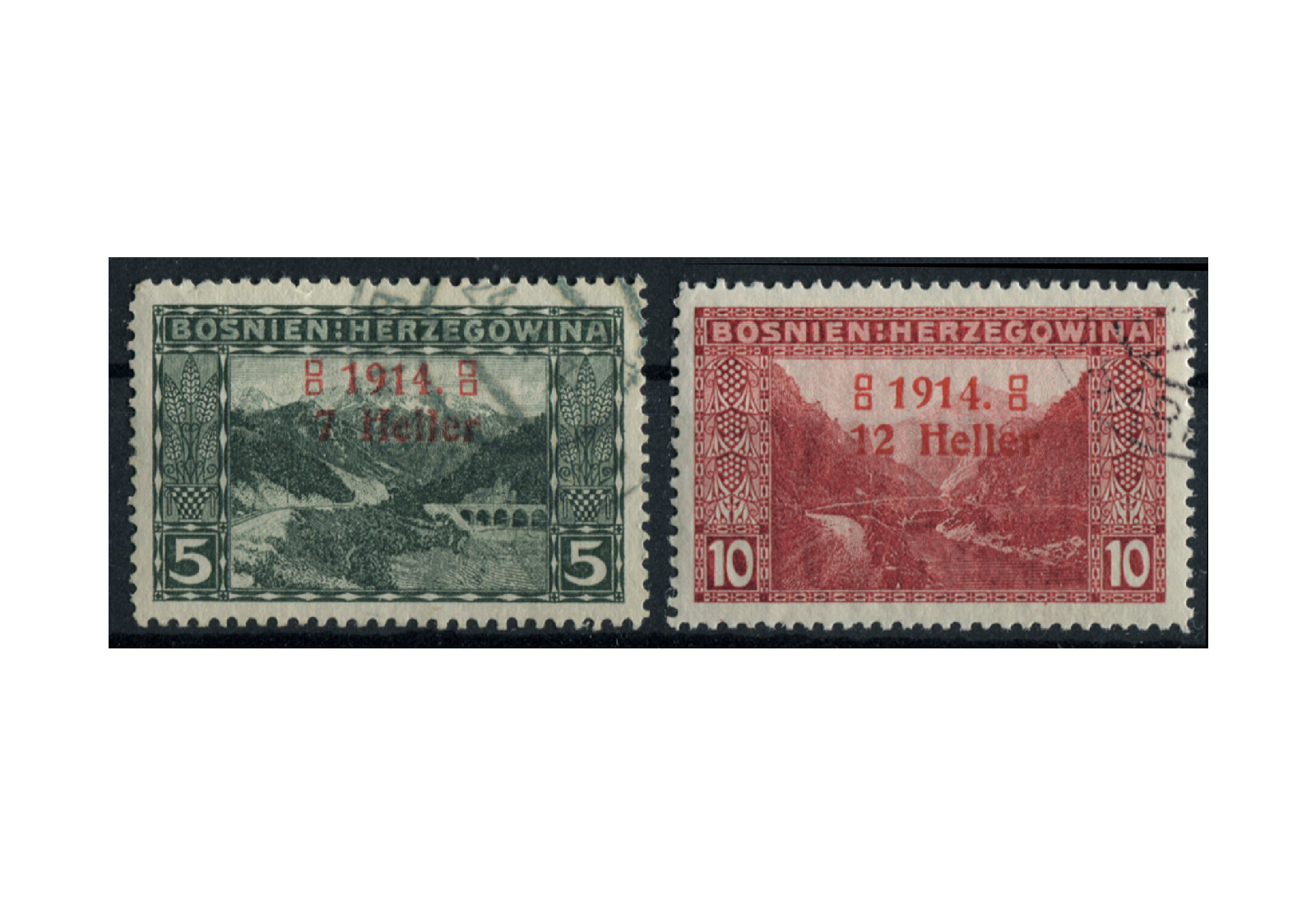 Bosnien/Herzegowina Mi.Nr. 89/90 gest.