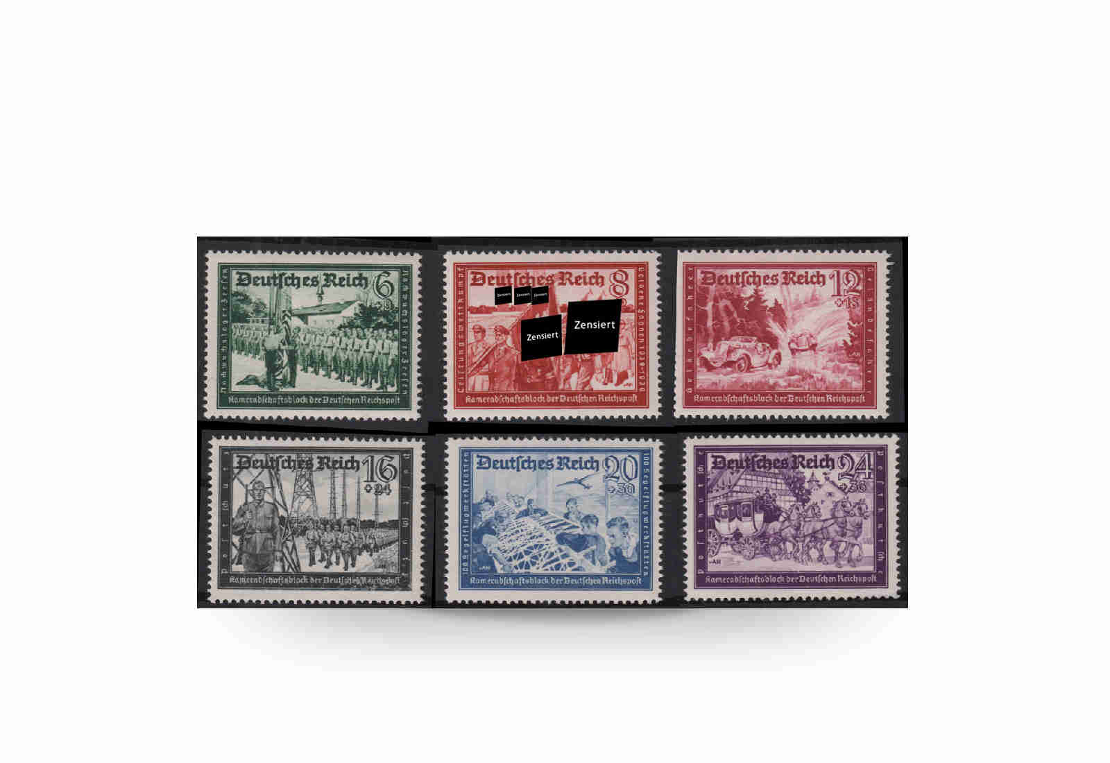 Deutsches Reich Mi.Nr. 773/778 postfrisch