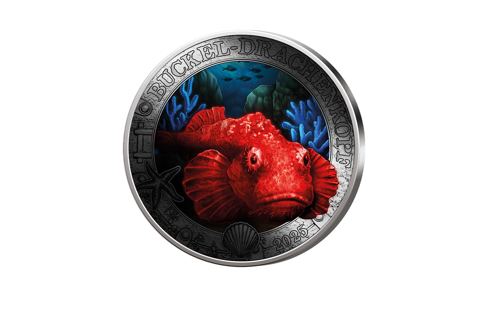 3 Euro 2025 Österreich Buckel-Drachenkopf