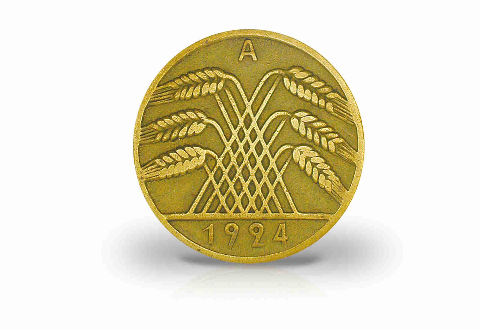 5 Reichspfennig 1924-1936 Weimarer Republik Jaeger-Nr. 316