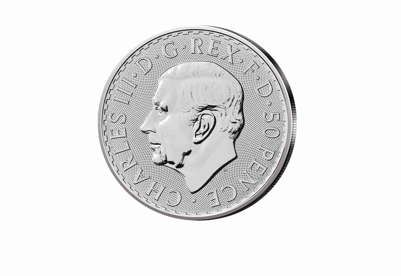 Britannia 1/4 oz 2026 Silbermünze 50 Pence Großbritannien