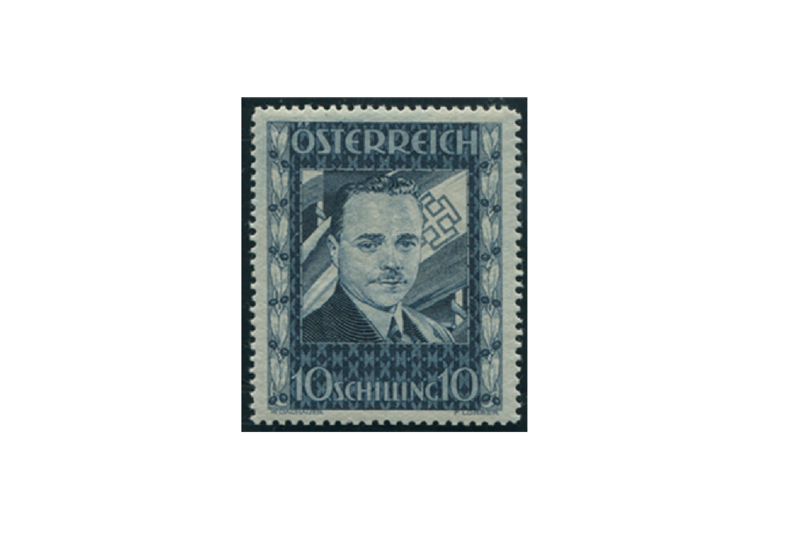 Österreich Briefmarke Michel Nr. 588 - Dollfuß 1936 postfrisch