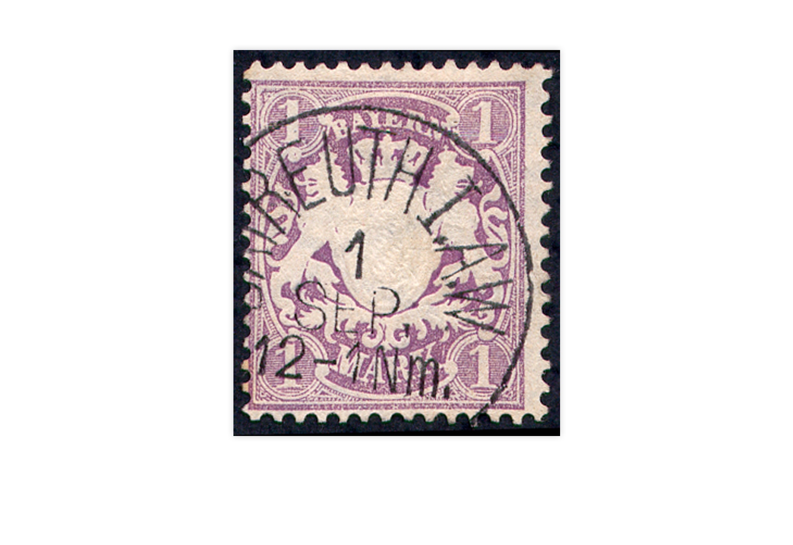 Briefmarke Altdeutschland Bayern Freimarke 1874 Michel-Nr. 31 gestempelt