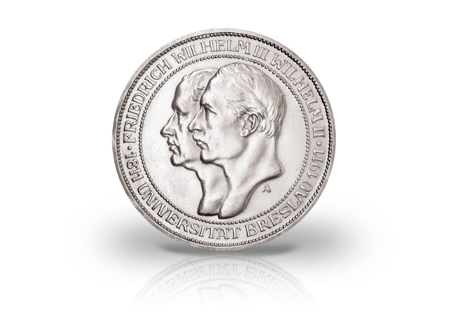 3 Mark 1911 Deutsches Kaiserreich Preußen Universität Breslau Jaeger-Nr. 108