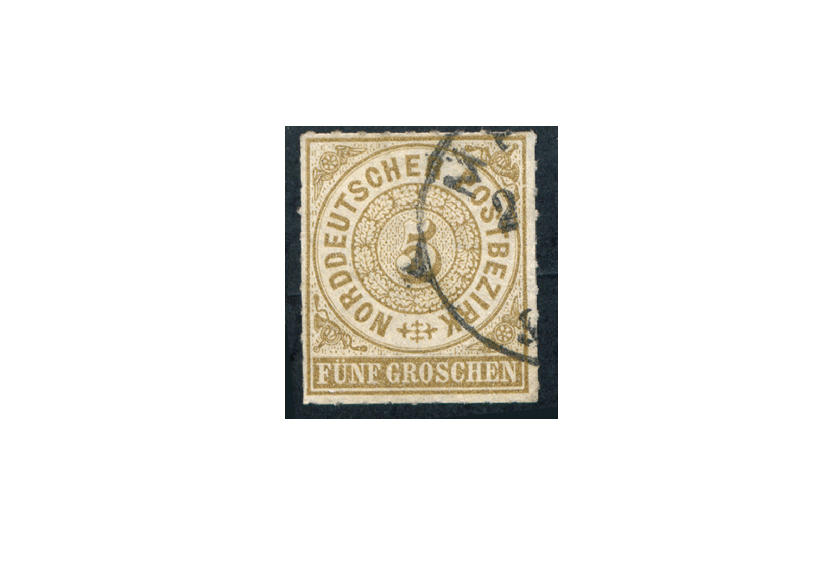 Briefmarke Altdeutschland Norddeutscher Bund Freimarke 1868 Michel-Nr. 6 gestempelt