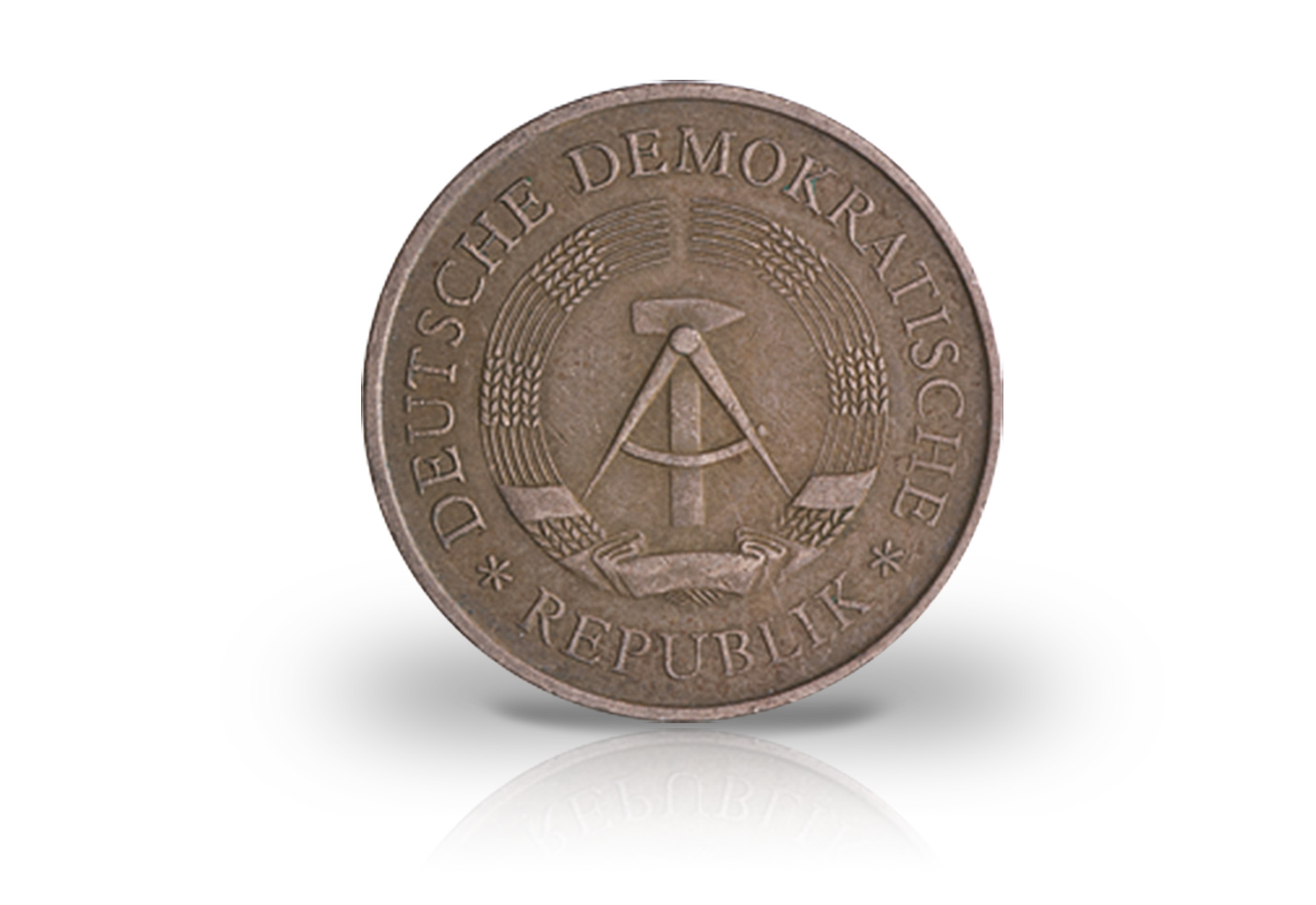 5 Mark Gedenkmünze 1969 DDR 20 Jahre DDR Jaeger-Nr. 1524