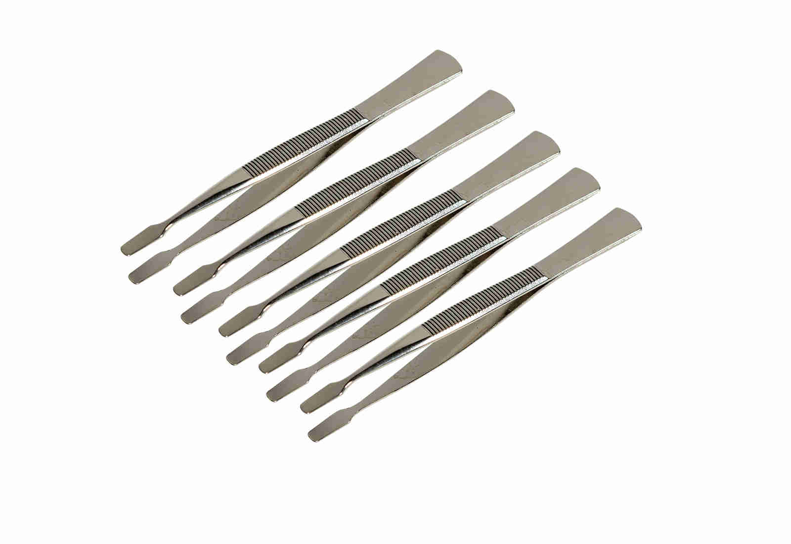 Premium Briefmarken-Pinzette aus Metall - 5er Pack