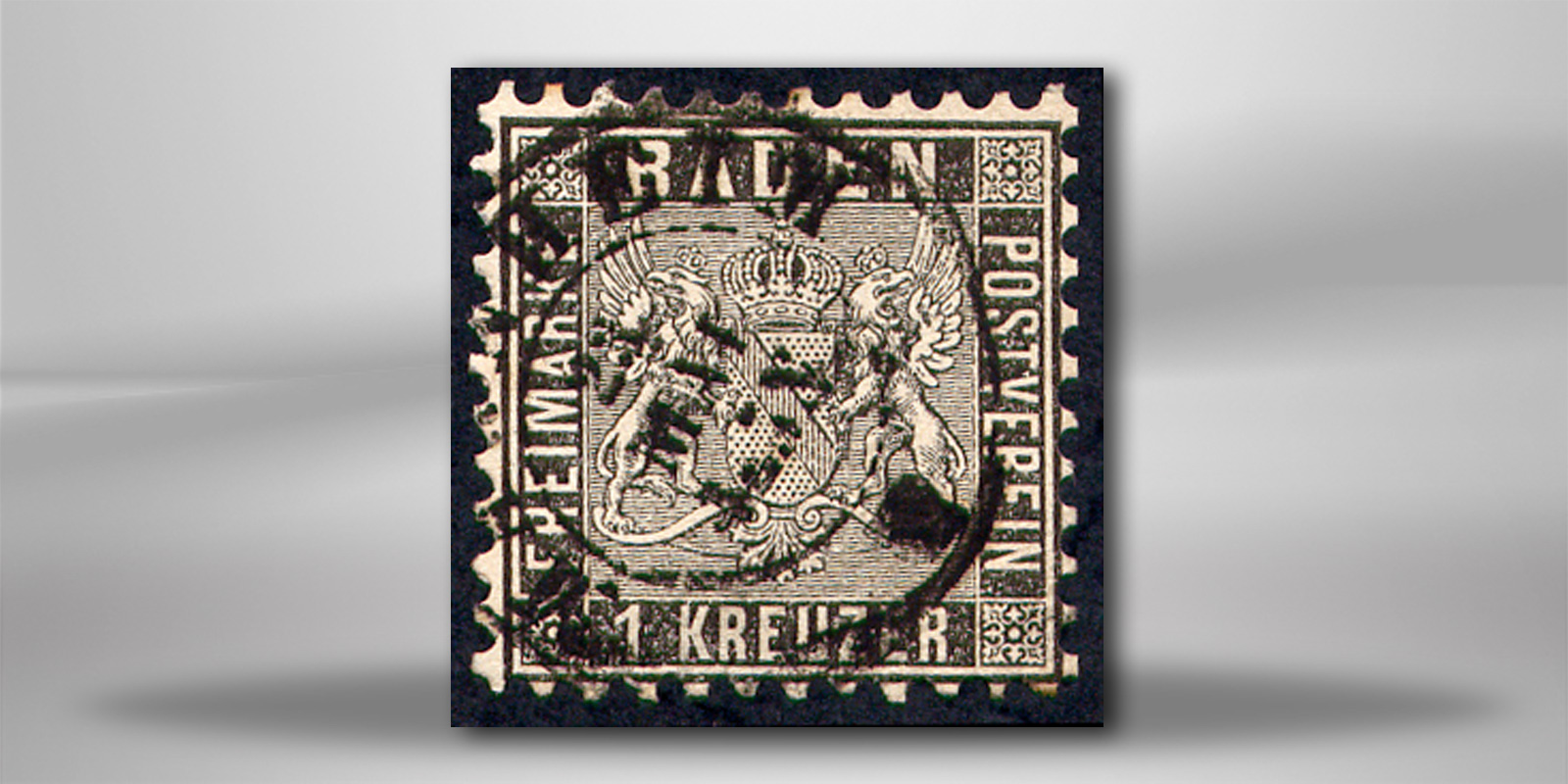 Briefmarke Altdeutschland Baden Freimarke 1863 Michel-Nr. 13 a gestempelt 
 