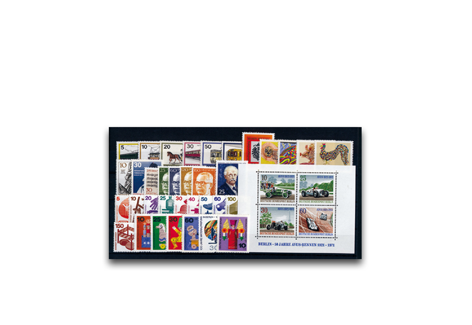 Berlin Jahrgang 1971 Mi.Nr. 378-417 postfrisch